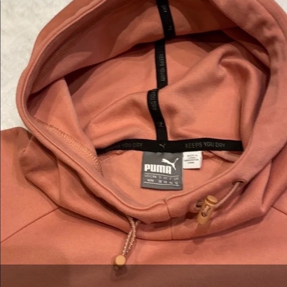 Puma cropped scuba hoodie SZ medium - Picture 9 of 10